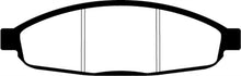 Cargar imagen en el visor de la galería, EBC 05-07 Chrysler Pacifica 3.5 Pastillas de freno delanteras Greenstuff