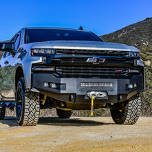 Cargar imagen en el visor de la galería, Westin 19-21 Chevrolet Silverado 1500 (Excl. Diesel &amp; LD) Pro-Series Front Bumper - Textured Black