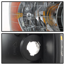 Cargar imagen en el visor de la galería, Xtune Dodge Ram 1500 02-05 Amber Crystal Headlights Chrome HD-JH-DR02-AM-C