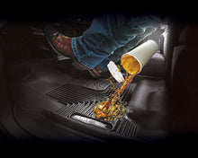 Cargar imagen en el visor de la galería, Husky Liners 15-23 Ford F-150 SuperCrew Cab X-Act Contour Revestimientos de piso para asientos delanteros y de segunda fila, color negro