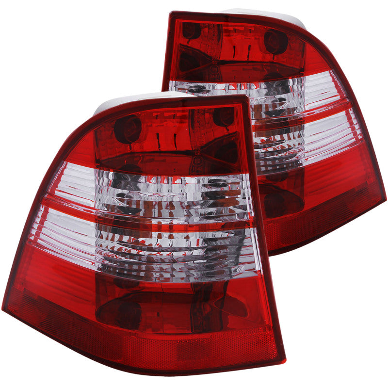 ANZO 1998-2005 Mercedes Benz Clase M W163 Luces traseras cromadas