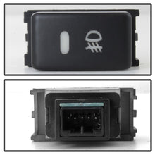 Cargar imagen en el visor de la galería, Spyder 05-16 Nissan Frontier Metal Chrome Bumper ONLY OEM Fog Lights w/Switch - Clear (FL-NF05-M-C)