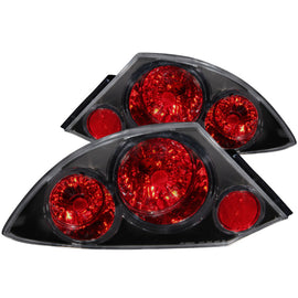 ANZO 2000-2005 Mitsubishi Eclipse luces traseras negras