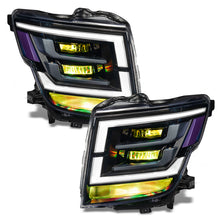 Cargar imagen en el visor de la galería, Oracle 21-22 Nissan Titan Demon Eye RGB Headlight Upgrade Kit - ColorSHIFT w/o Cntrl SEE WARRANTY