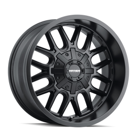 Mayhem 8107 Cogent 22x10 / 5x127 BP / -19mm Offset / 87.1mm Hub Matte Black Wheel
