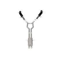 Cargar imagen en el visor de la galería, MagnaFlow Cat-Back 15-16 Land Rover Ranger Rover V6 SS 2.5in Dual Split Rear Exit 4.5in Black Tips