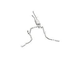 Cargar imagen en el visor de la galería, MagnaFlow Cat-Back 10-15 Toyota Tundra SC LB / CC SB 4.6L/5.7L V8 SS 2.5 Punta trasera doble dividida de 4 pulgadas