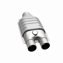 Cargar imagen en el visor de la galería, MagnaFlow Conv Univ 2inch Inlet/2.5inch Outlet Dual/Single Oval Shape