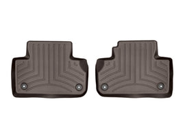 WeatherTech 2018+ Audi Q5/SQ5 Rear FloorLiner - Cocoa