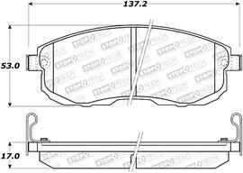 StopTech Street Brake Pads
