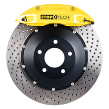 Cargar imagen en el visor de la galería, StopTech 07-10 BMW 335 Series BBK Rear Yellow ST-40 Calipers Drilled 345x28 Rotors