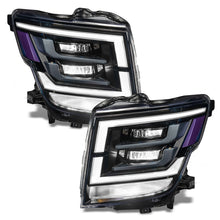 Cargar imagen en el visor de la galería, Oracle 21-22 Nissan Titan Demon Eye RGB Headlight Upgrade Kit - ColorSHIFT w/o Cntrl SEE WARRANTY