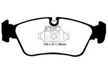 Cargar imagen en el visor de la galería, EBC 99-02 BMW Z3 2.5 Pastillas de freno delanteras Yellowstuff