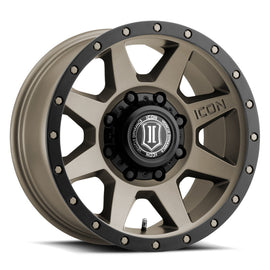 ICON Rebound 17x8.5 8x170 6mm Offset 5in BS Rueda de bronce con diámetro de 125mm