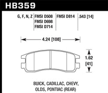 Cargar imagen en el visor de la galería, Hawk Performance Ceramic Street Brake Pads