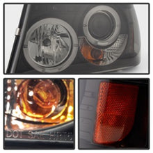 Cargar imagen en el visor de la galería, Spyder Ford Ranger 01-11 1PC Projector Headlights LED Halo LED Blk Smke PRO-YD-FR01-1PC-HL-BSM