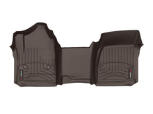 Cargar imagen en el visor de la galería, WeatherTech 14+ Chevy Silverado 1500 Regular Cab Front Floor Liner - Cocoa