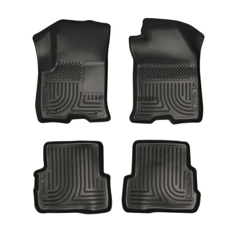 Husky Liners 08-11 Ford Focus WeatherBeater Combo Revestimientos de piso negros