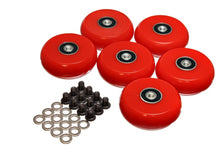 Cargar imagen en el visor de la galería, Energy Suspension 2.375 inch Hyper-Glide PolyCreeper Wheels (Set of 6)