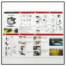 Cargar imagen en el visor de la galería, Spyder Ford F-150 2015-2016 OEM Fog Lights W/Universal Switch- Clear FL-FF15014-C