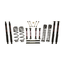 Cargar imagen en el visor de la galería, Skyjacker Jeep TJ/LJ 4in Dual Rate Long Travel Front/Rear Kit w/ Black Max Shocks