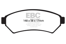 Cargar imagen en el visor de la galería, EBC 05-09 Buick Allure (Canada) 3.6 Redstuff Front Brake Pads