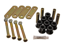 Cargar imagen en el visor de la galería, Energy Suspension Fd Heavy Duty Shackle Set - Black
