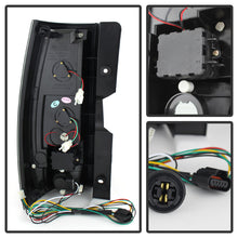 Cargar imagen en el visor de la galería, Spyder Chevy Suburban/GMC Yukon/Yukon Denali 07-14 LED Tail Lights Blk Smke ALT-YD-CSUB07-LED-BSM