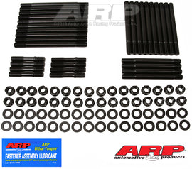ARP Chevy Big Block MKIV con cabezales Merlin Kit de pernos de cabeza hexagonal recortados con perno de escape largo de 8