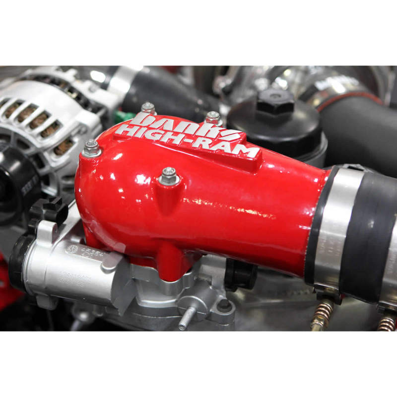 Banks Power 03-04 Ford 6.0L con sistema de admisión de aire de alta RAM con intercooler original