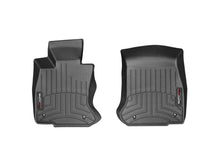 Load image into Gallery viewer, WeatherTech 12+ BMW 6-Series Front FloorLiner - Black