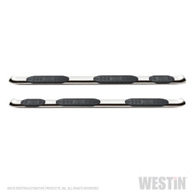 Cargar imagen en el visor de la galería, Westin 19-20 Ram 1500 Quad Cab con caja de 6.5 pies PRO TRAXX 5 W2W Barras de paso Nerf ovaladas - Acero inoxidable