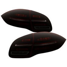 Cargar imagen en el visor de la galería, Spyder Porsche Cayenne 958 11-14 LED Tail Lights - Sequential Signal - Red Smoke
