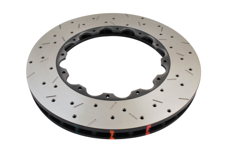 DBA 05-06 Holden VZ con pinzas de 6 pistones AP Racing Serie 5000 Anillo de rotor delantero perforado y ranurado