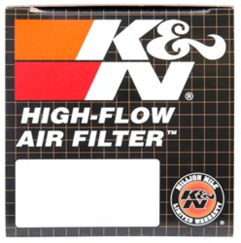 K&N Universal Chrome Filter-Round Tapered-1.688in Flange ID x 2in Top OD x 3in Base OD x 2.75in H