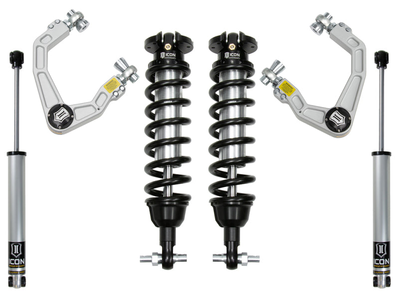 ICON 2019+ Ford Ranger 0-3.5in Sistema de suspensión Etapa 2 con Billet Uca