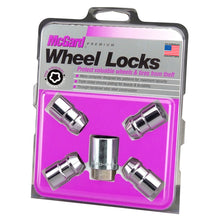 Cargar imagen en el visor de la galería, McGard Wheel Lock Nut Set - 4pk. (Cone Seat) 1/2-20 RH-LH / 13/16 Hex / 1.46in. Length - Chrome