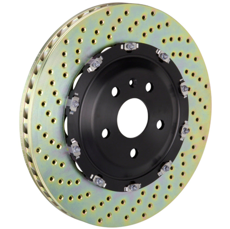 Brembo 08-16 R8 4.2/5.2 Excl CC Freno Delantero 2 Piezas Discos 380x34 2pc Rotor Perforado