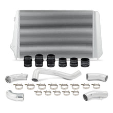 Load image into Gallery viewer, Mishimoto 17-19 GM L5P Duramax Intercooler Kit - Silver w/ Polished Pipes