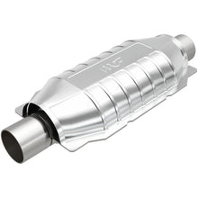 Cargar imagen en el visor de la galería, MagnaFlow Universal CARB Compliant Catalytic Converter 2in Inlet/Outlet 16in Length 6.375in Width