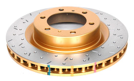 DBA 2012 Toyota 4Runner/11-12 FJ Cruiser Rotor delantero perforado y ranurado Serie 4000