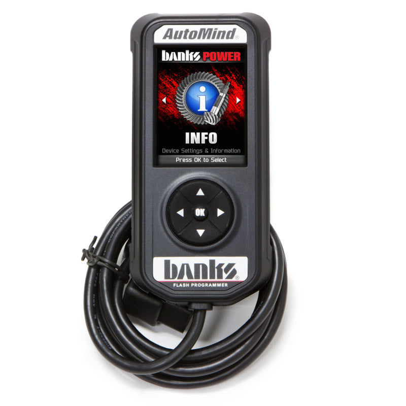 Banks Power 99-15 Ford Diesel/Gas (excepto casa rodante y furgoneta) Programador AutoMind - De mano