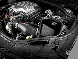 aFe Track Series Fibra de carbono Pro Dry S AIS - 2018 Jeep Grand Cherokee Trackhawk (WK2) V8-6.2L(SC)