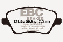 Cargar imagen en el visor de la galería, EBC 13+ Ford Fiesta 1.6 Turbo ST Ultimax2 Front Brake Pads