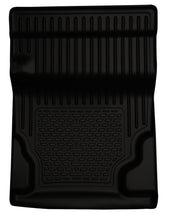 Cargar imagen en el visor de la galería, Husky Liners 10-13 GM Escalade/Tahoe/Yukon WeatherBeater Black Walkway Floor Liner (2nd Row Bucket)