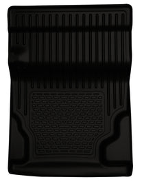 Husky Liners 10-13 GM Escalade/Tahoe/Yukon WeatherBeater Black Walkway Floor Liner (2nd Row Bucket)