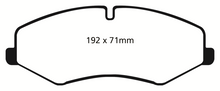 Cargar imagen en el visor de la galería, EBC 10-14 Land Rover LR4 5 Greenstuff Front Brake Pads