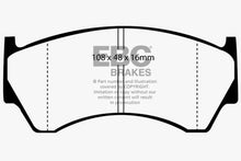 Cargar imagen en el visor de la galería, EBC 95-97 Nissan Sentra 1.6 Ultimax2 Front Brake Pads