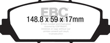 Cargar imagen en el visor de la galería, EBC 12+ Acura RDX 3.5 Pastillas de freno delanteras Greenstuff