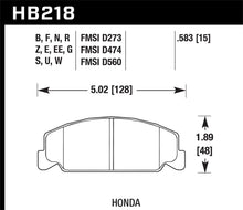 Cargar imagen en el visor de la galería, Hawk 88-91 Honda Civic 1.5L / 93-97 Honda Civic Del Sol S/Si DTC-70 Pastillas de freno delanteras de carrera